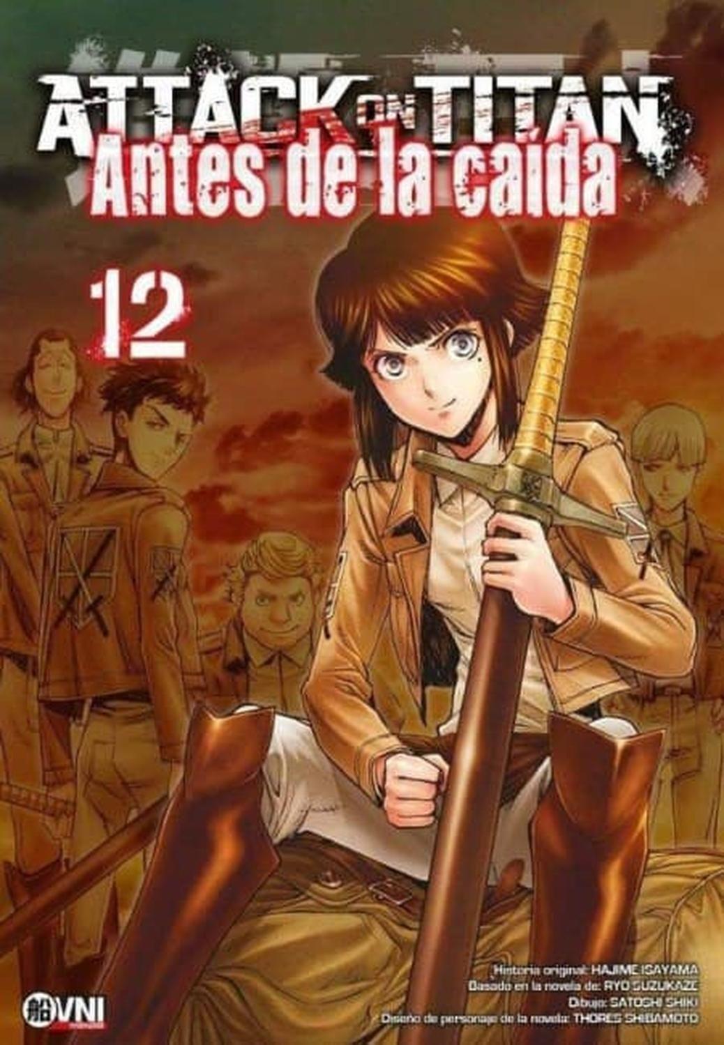 Manga Attack On Titan - Antes De La Caida 12 - Argentina-0