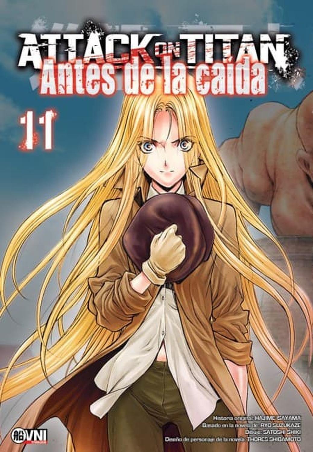 Manga Attack On Titan - Antes De La Caida 11 - Argentina-0