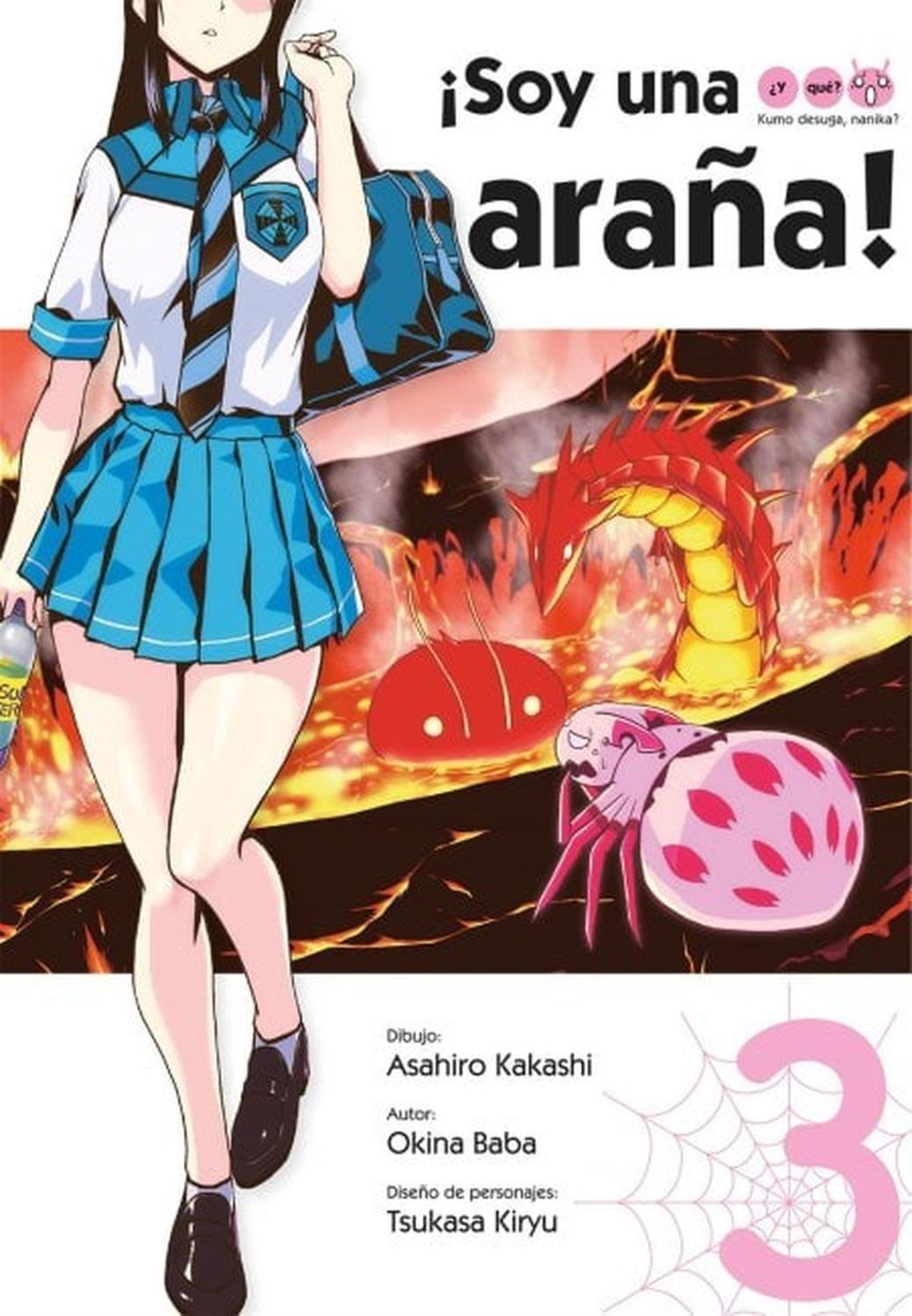 Manga ¡Soy Una Araña! ¿Y Qué? 03 - México-0