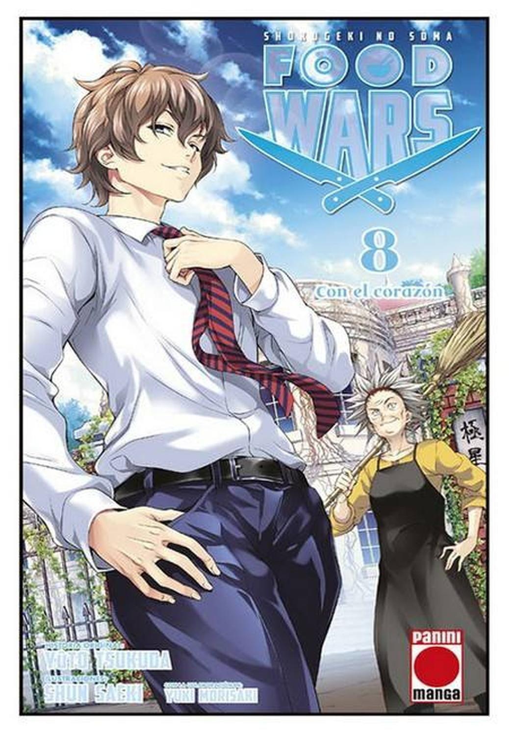 Manga Food Wars - Shokugeki No Sōma 08 - España-0