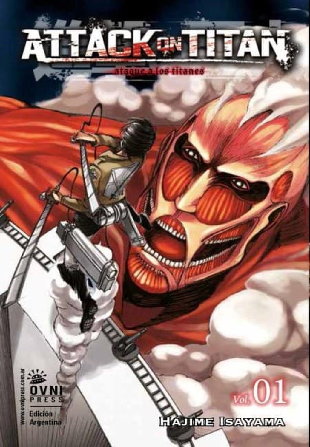 Manga Attack On Titan 01 - Argentina-0
