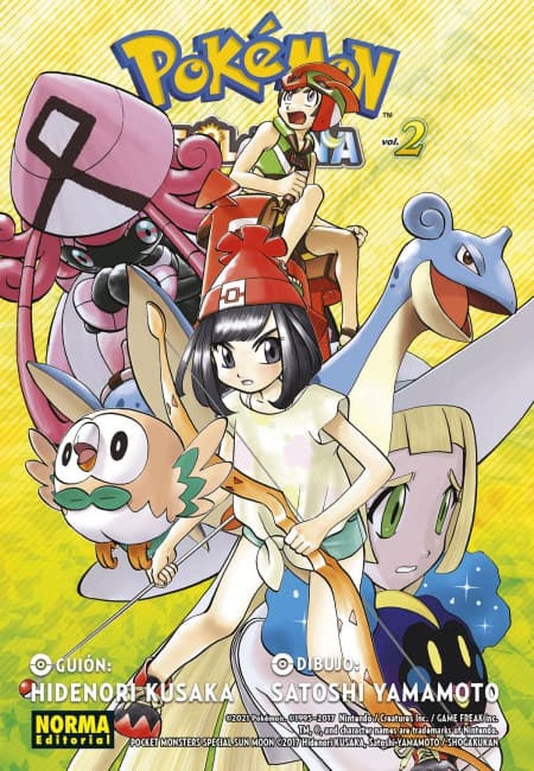 Manga Pokémon - Sol Y Luna 02 - España-0