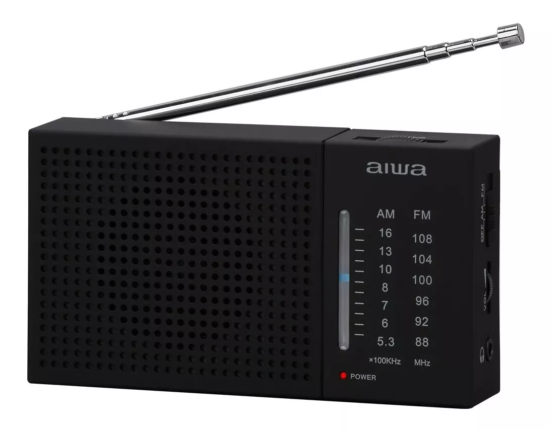 Radio Aiwa Awfml2 Am-fm Análogo Portátil Conector 3.5 Mm-0
