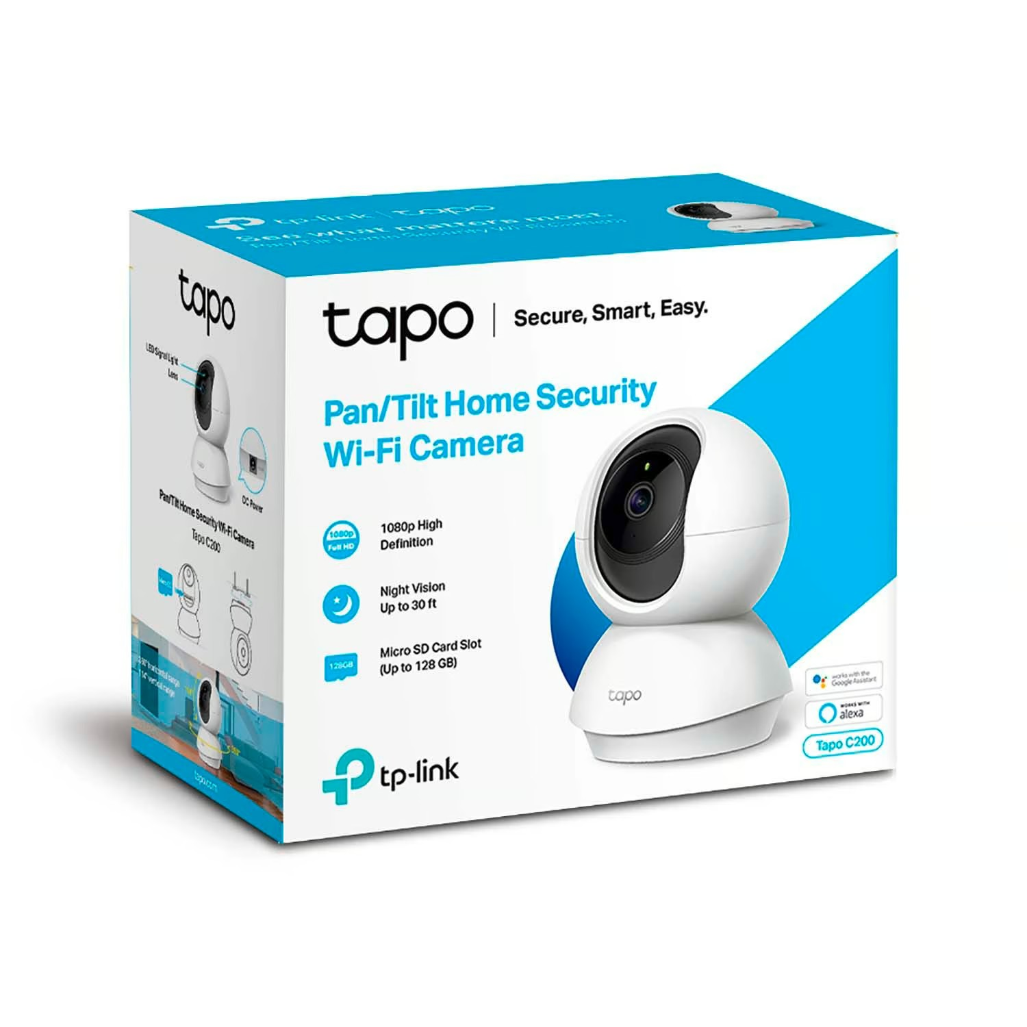 Camara De Seguridad Wifi Tp-link Tapo C200 Fullhd 1080p-4