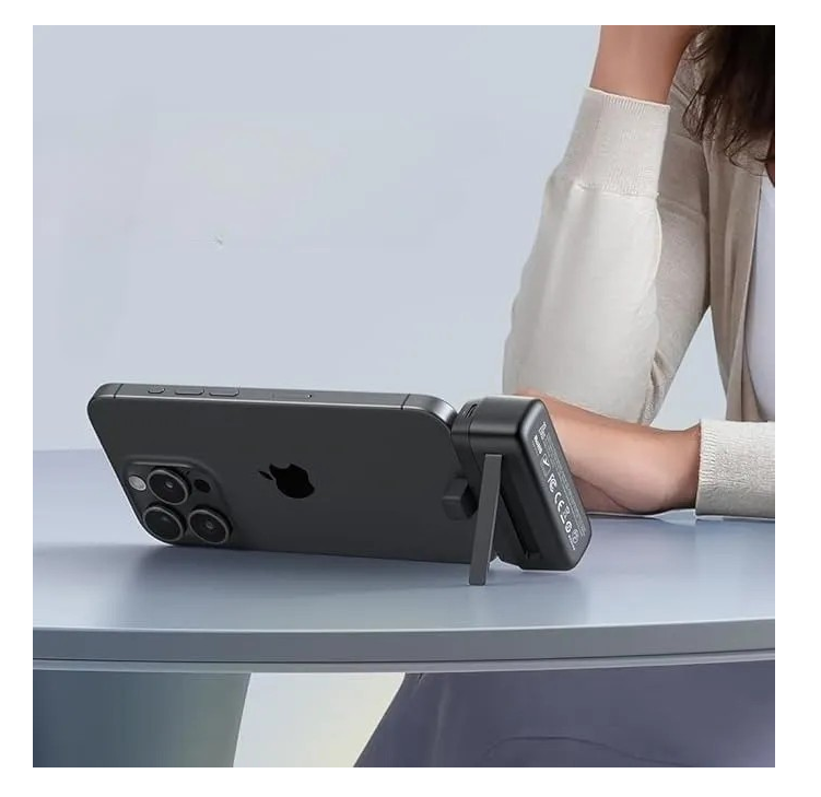 Powerbank 5000mah 20w Usb-c Compatible Con Apple o android Negro-4