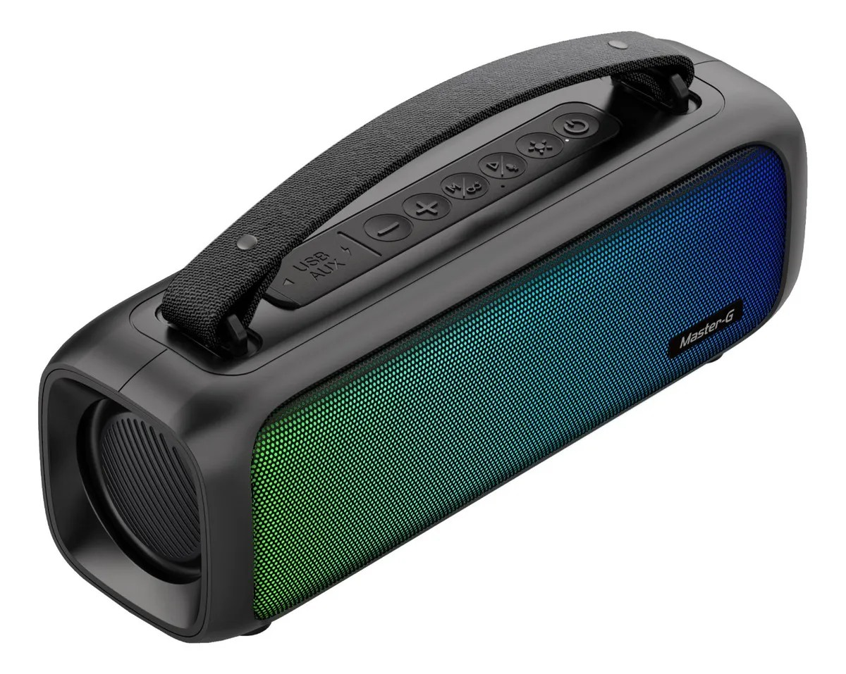 Parlante Portatil Bluetooth Master-g Gboom 10w Tws Negro-2