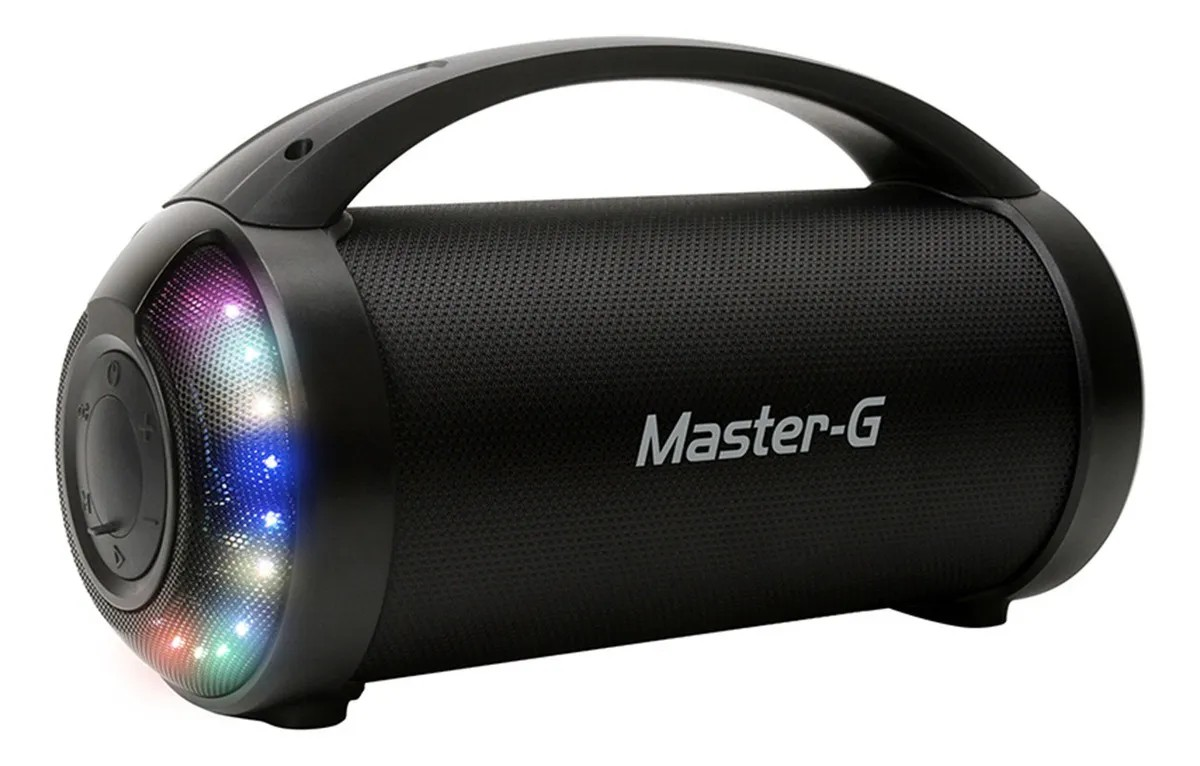 Parlante Master-g Pantera Rgb Bluetooth Sensewave Tws Negro-2