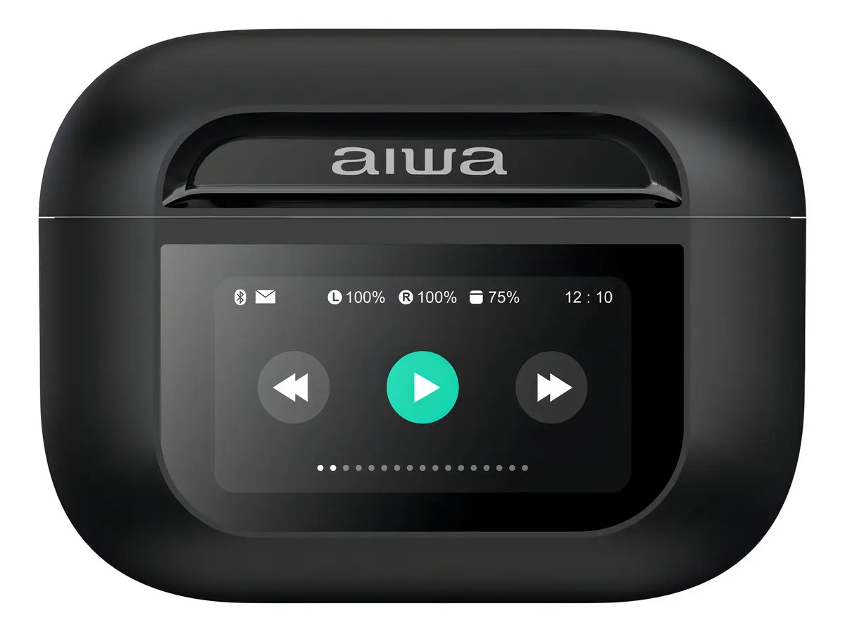 Audifonos Bluetooth Tws Aiwa Awtwsgprob Anc Pantalla Tactil-2