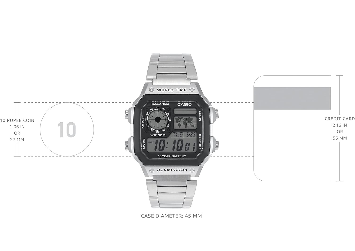 Reloj casio AE-1200WHD-1AVDF-4