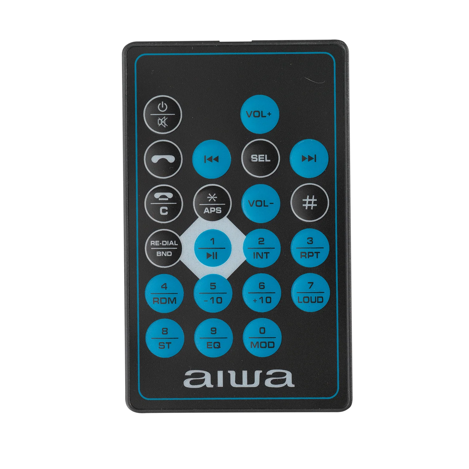 Combo Radio Bluetooth 1 Din + Parlante Auto Aiwa Caw-2016bt-5