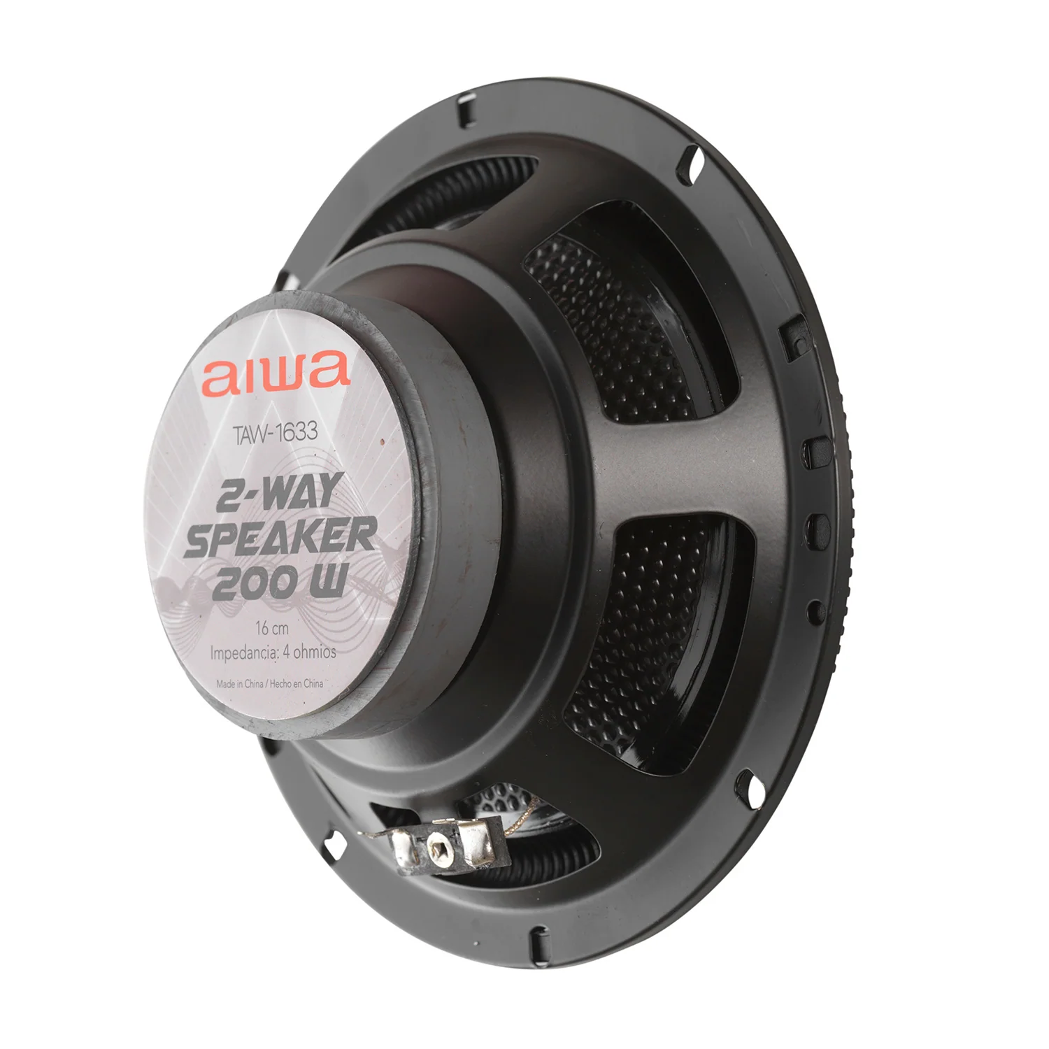 Combo Radio Bluetooth 1 Din + Parlante Auto Aiwa Caw-2016bt-6