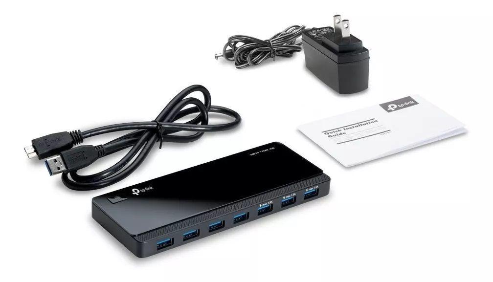 Hub Usb 3.0 De 7 Puertos Tp-link Uh720 - Carga Rapida-4
