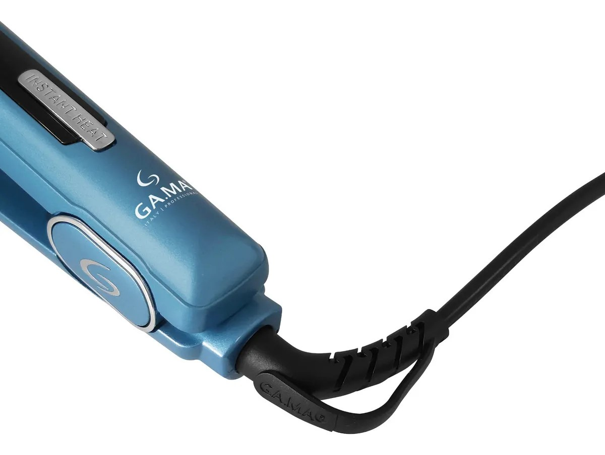 Plancha De Cabello Ga.ma Italy Starlight W&l Blue Titanio 3d-3