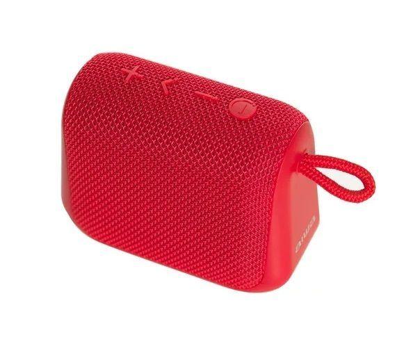 Parlante Portatil Aiwa Impermeable Ipx6 Radio Fm Aw-kf3 Rojo-1