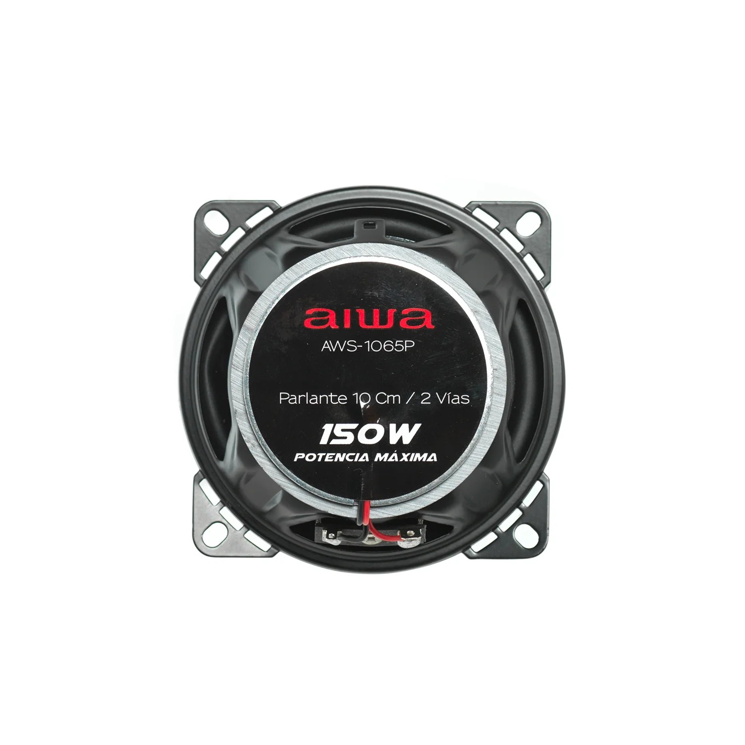 Parlantes Para Auto 10cm 2 Vías 150 Watts Aiwa Aws-1065p-3