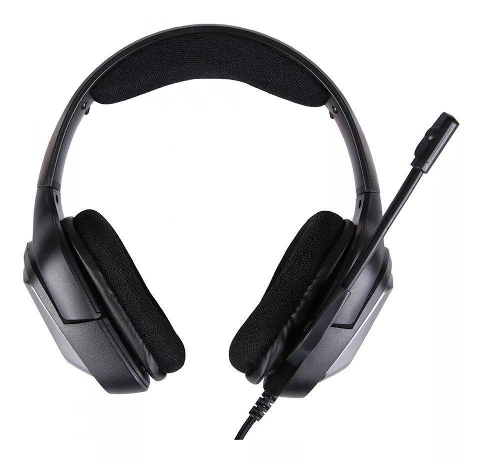 Audífono Gaming Headset Hp H220 Pc Jack 3,5mm Con Luz Led-2