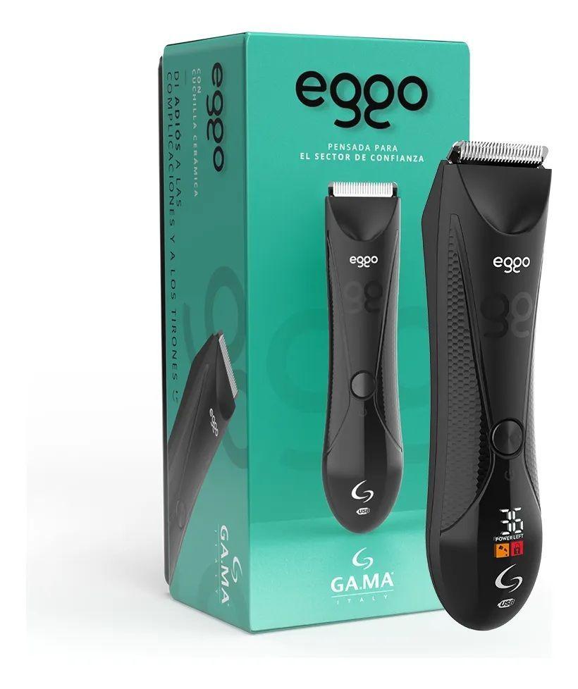 Afeitadora Rasuradora Gama Eggo Corporal Usb Masculina Negro-3