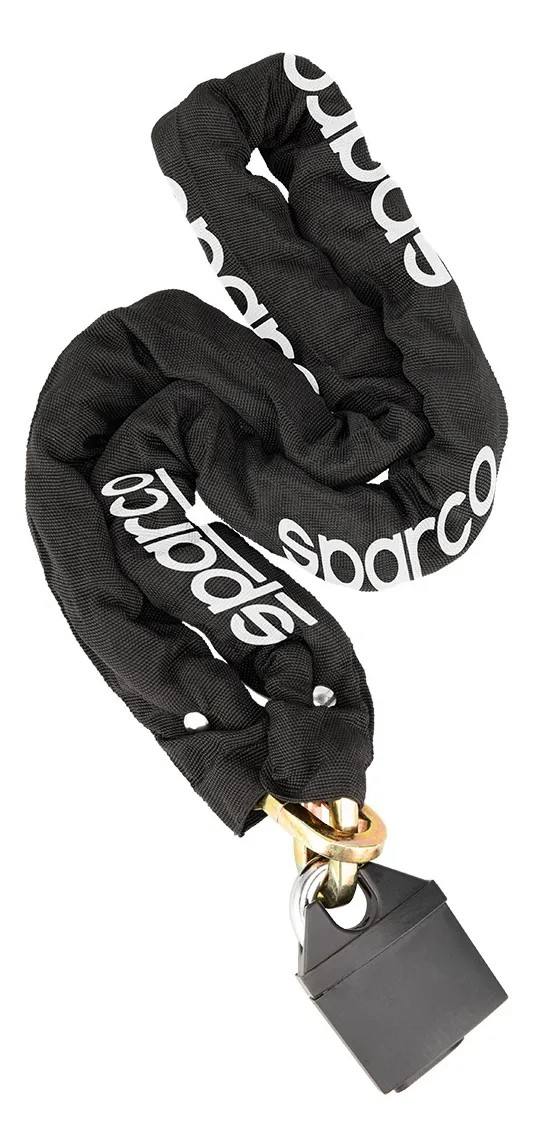 Candado + Cadena Antirrobo Sparco Para Rueda De Repuesto-2