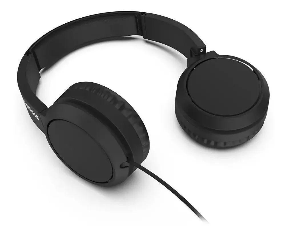 Auriculares Philips Tah4105bk Plegable Con Micrófono Negro-5