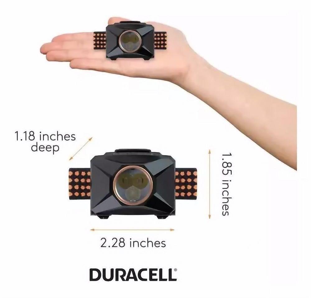 Linterna Duracell De Cabeza O Minero 200 Lum Dh200 Inc Pilas-4