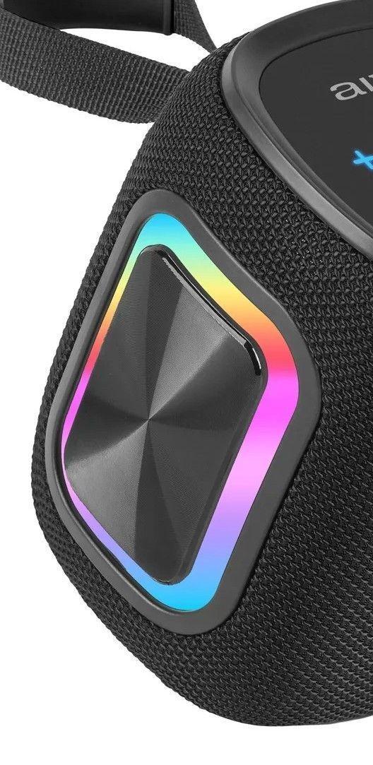 Parlante Aiwa Aw-kb61b Bluetooth 12w Radio Fm.-2