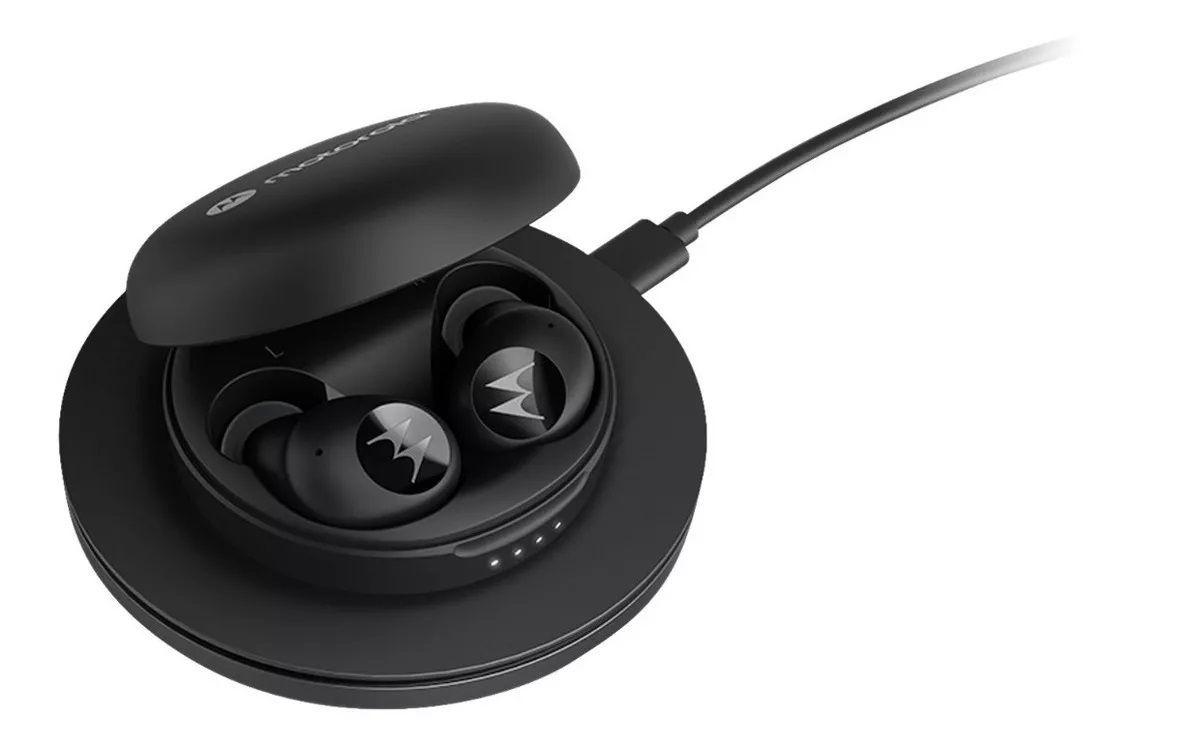 Audífonos Motorola Inalámbricos Moto Buds 250 Negro Ipx5-4