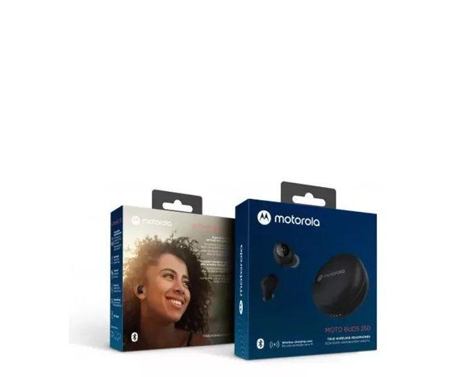 Audífonos Motorola Inalámbricos Moto Buds 250 Negro Ipx5-5