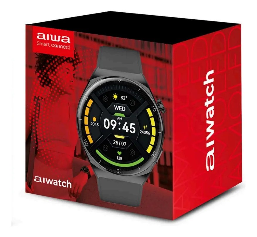 Reloj Inteligente Smartwatch Aiwa Awsamo5 Amoled 1,43-3