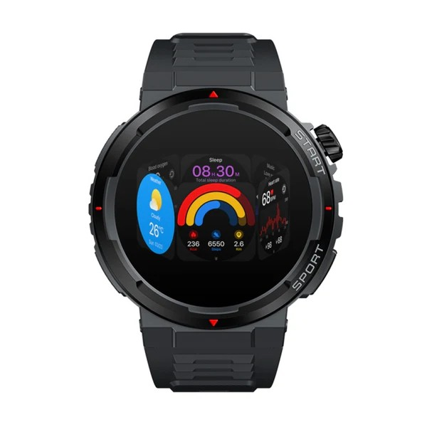 Smartwatch Zeblaze Ares 3 Plus Amoled 1,43 Ligero Negro-2