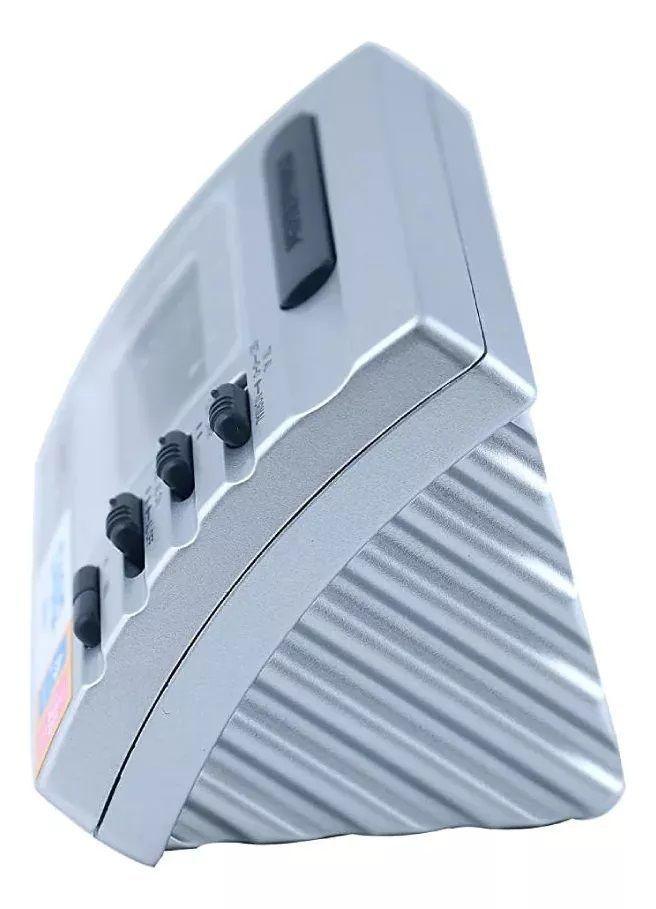 Reloj Despertador Digital Casio Plateado - Dq-541-8rdf-1