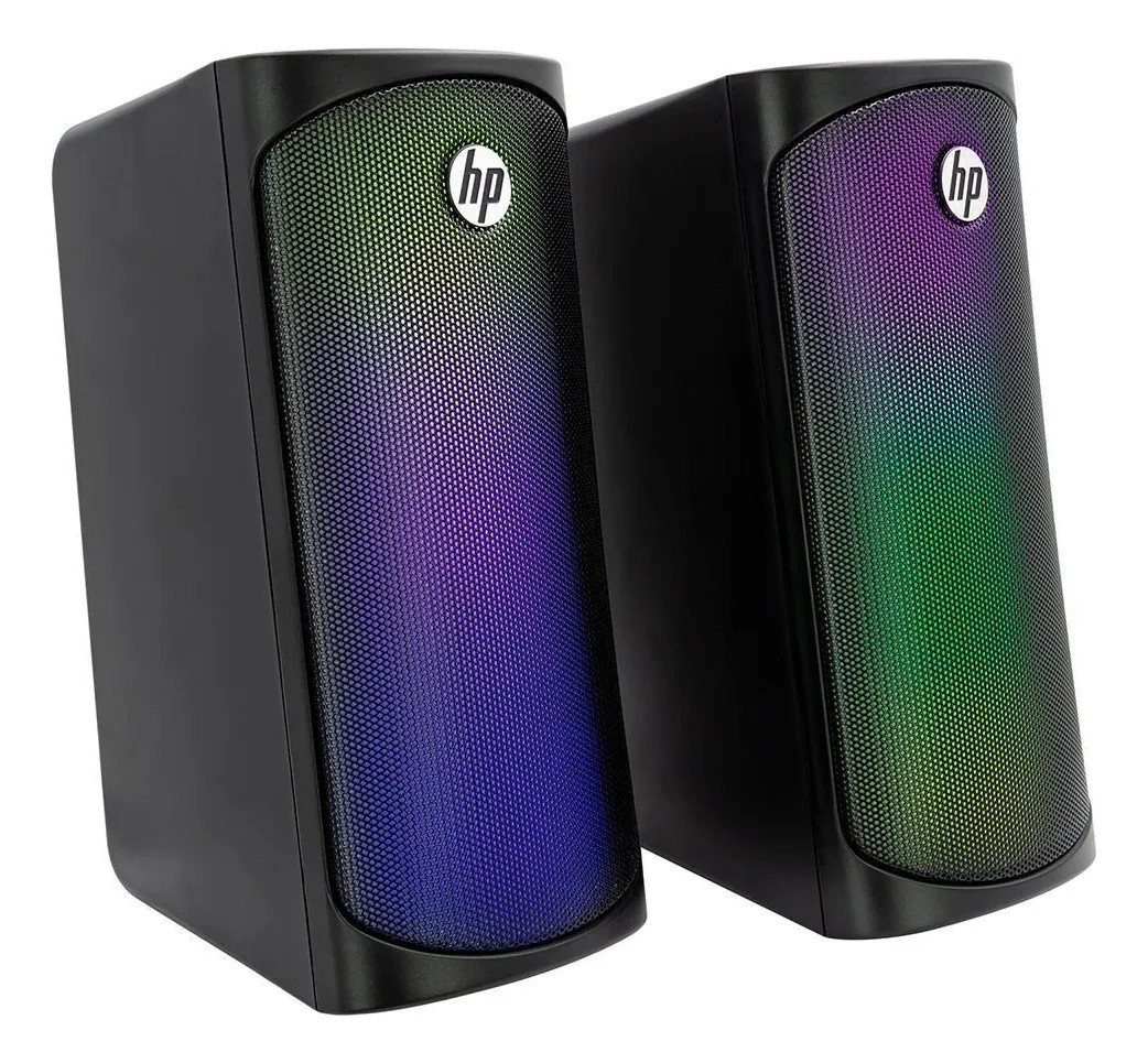 Parlante Hp Parlantes Gamer Hp Dhe-6004 Con Luces Rgb-3