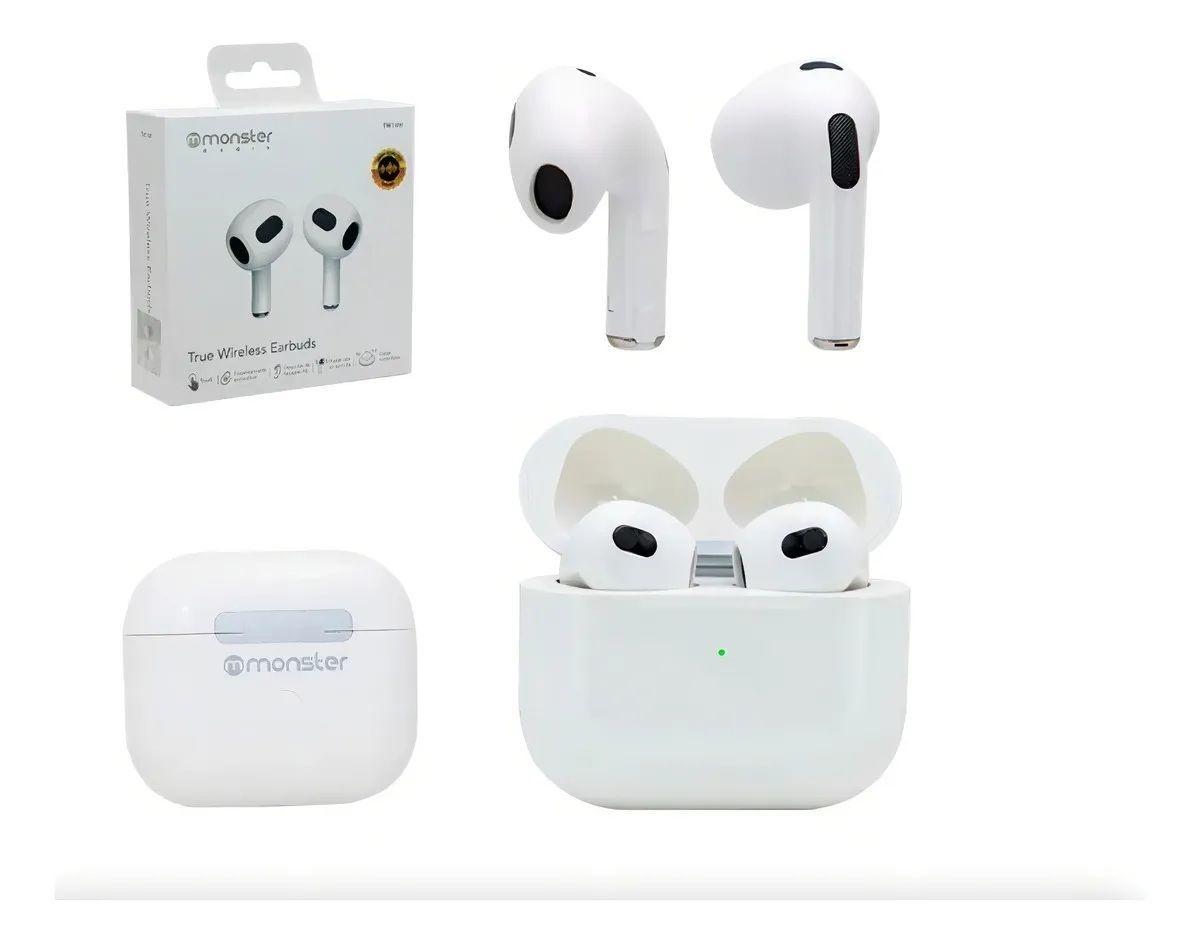 Audifono Monster True Wireless Blanco Tw14w-3