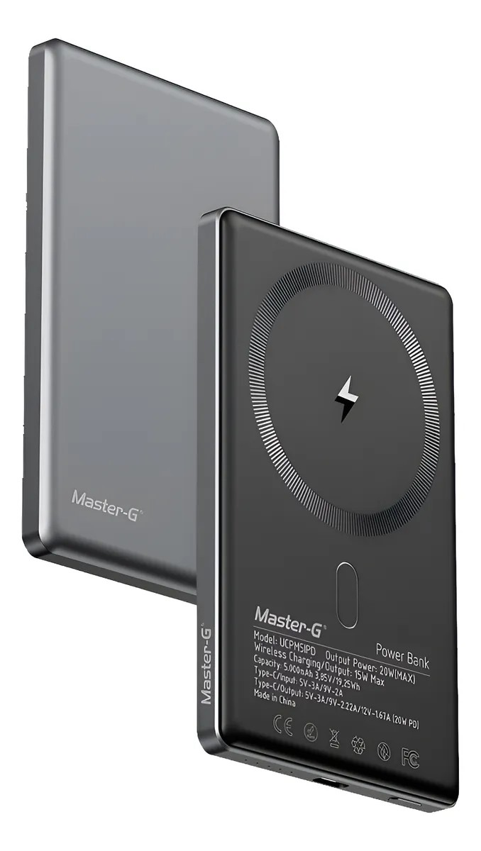 Powerbank Inalambrico Magsafe 5000 Mah Compatible Con Iphone-1
