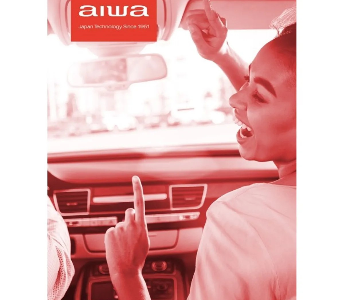 Radio Auto 1 Din Con Pantalla Tactil De 4'' Aiwa Aw-w440bt-3