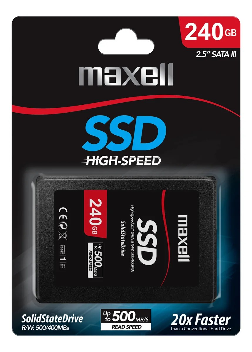 Disco Ssd Maxell Interno 240gb Sata III 2.5 Hasta 500mb/s-2