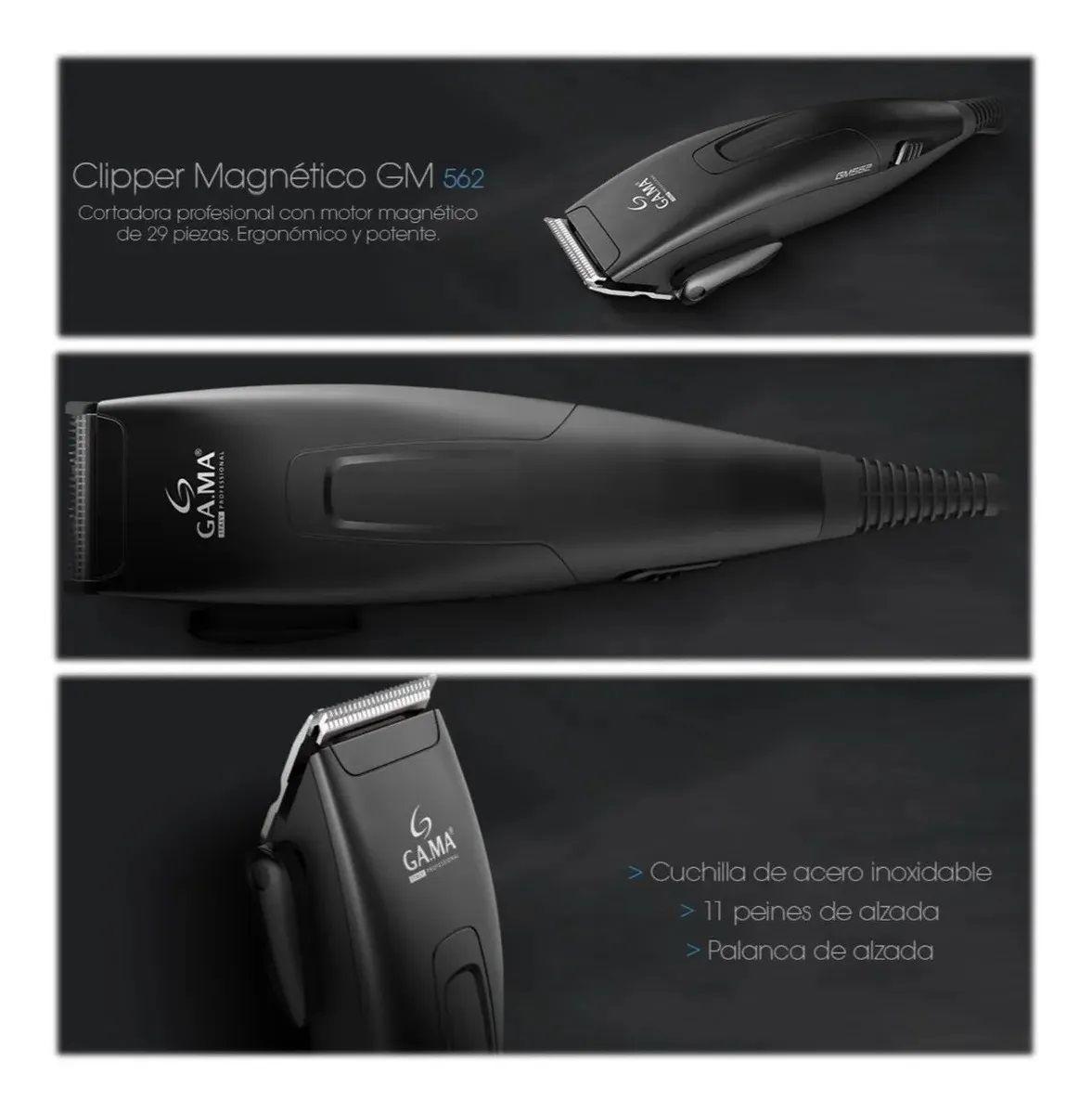 Set Cortadoras De Pelo Con 29 Piezas Ga.ma Power Pack 29.-4