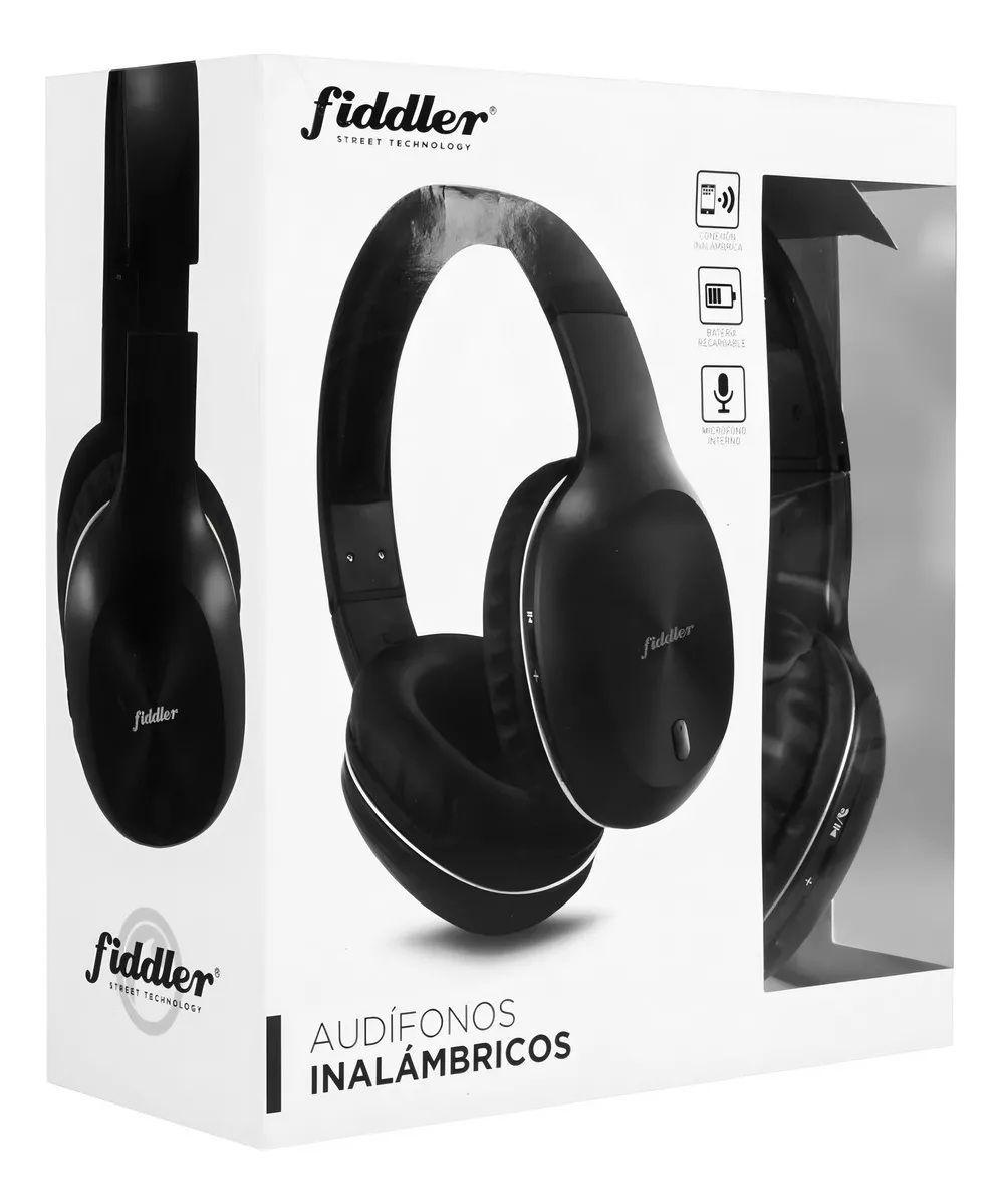 Audífonos Fiddler Fd-b68b Bluetooth On-ear Negro-5