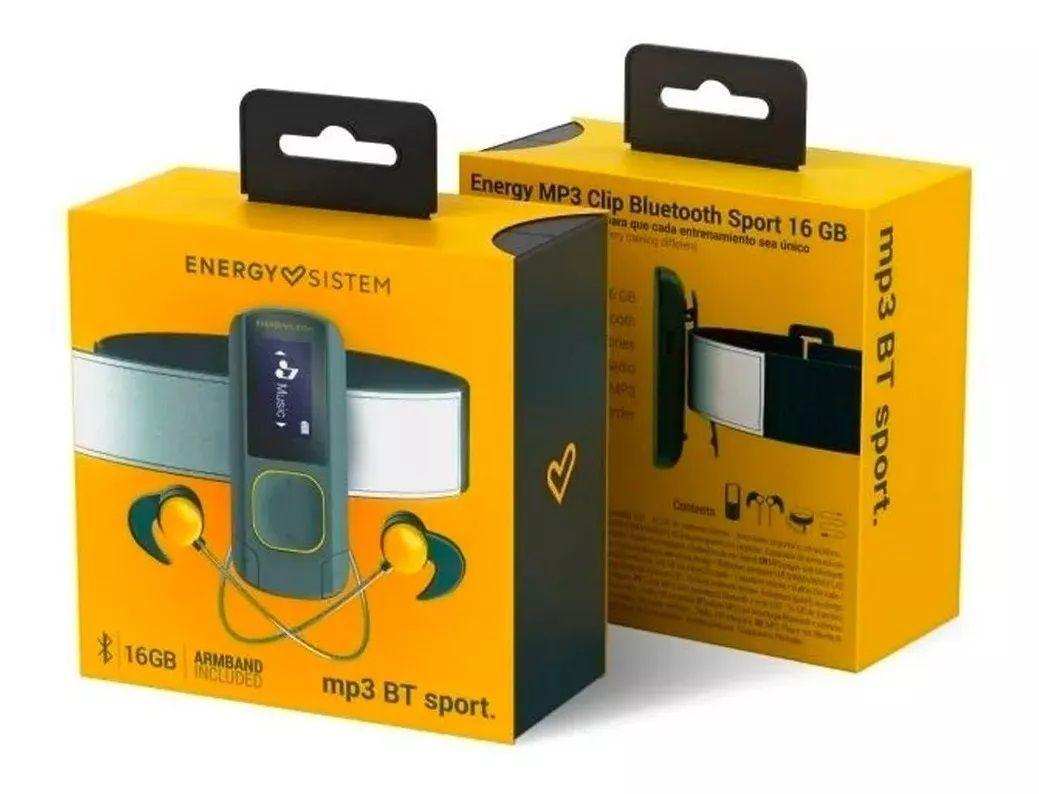 Reproductor Mp3 Bluetooth Touch 16 Gb Sport Energy Sistem y audífonos-4