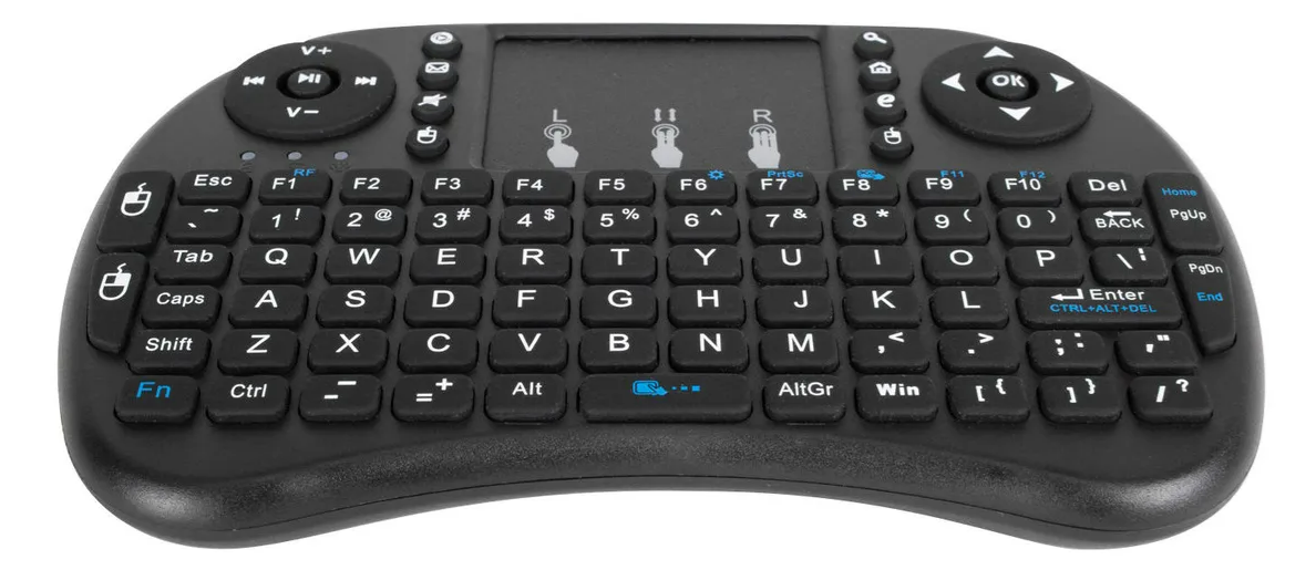 Teclado Inalambrico Para Pcandroid Kbd100 Con Receptor Usb-3