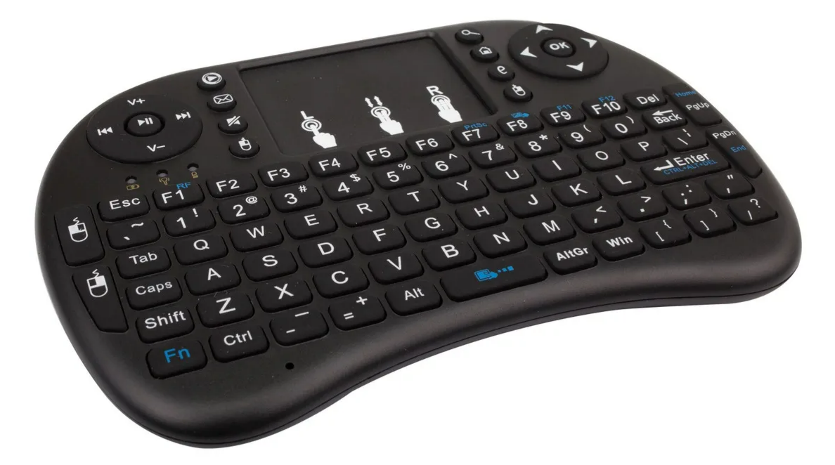 Teclado Inalambrico Para Pcandroid Kbd100 Con Receptor Usb-4