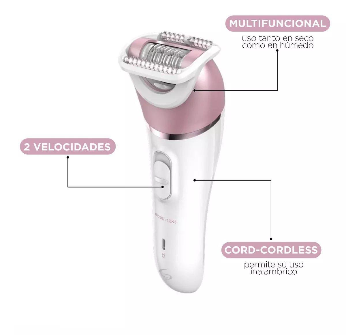Depiladora Gama Oasis Next Resistente A Agua Usb-3
