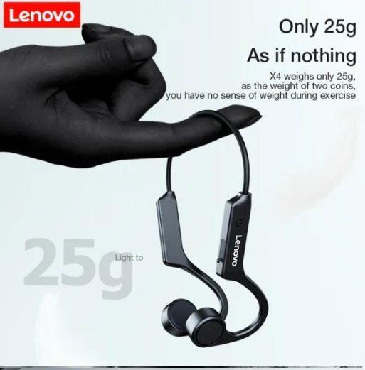 Audífono Deportivo Conducción Ósea Lenovo X4 Bt 5.0-1