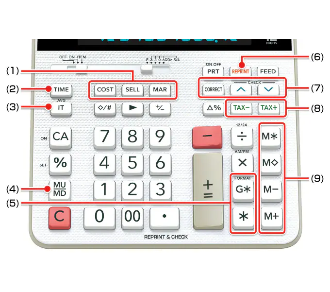 Calculadora Casio Con Impresion Fr-2650rc Incluye Adaptador-3