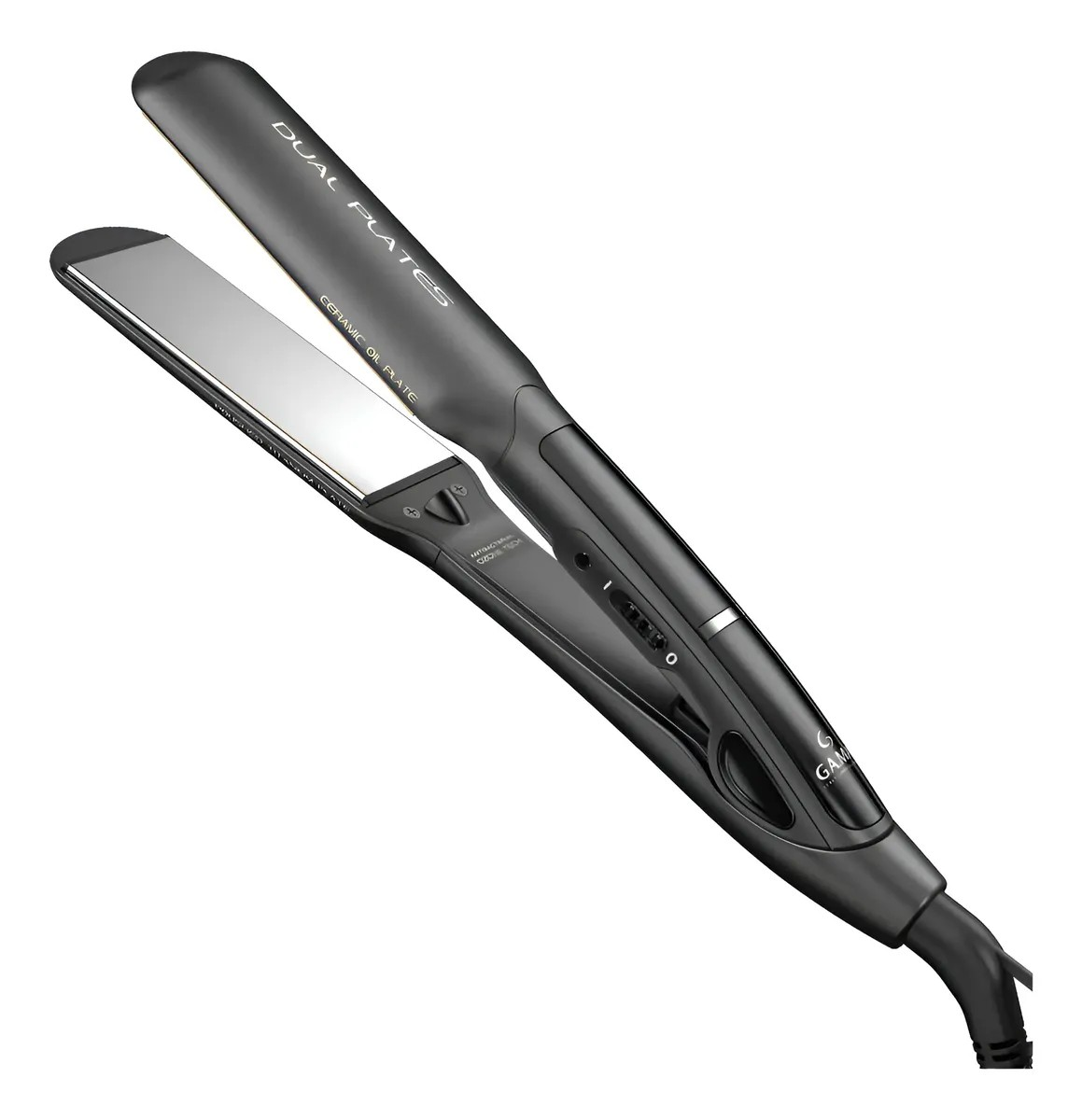 Plancha Alisadora Dual Plates Gama X wide Long Onoff Titanio-0