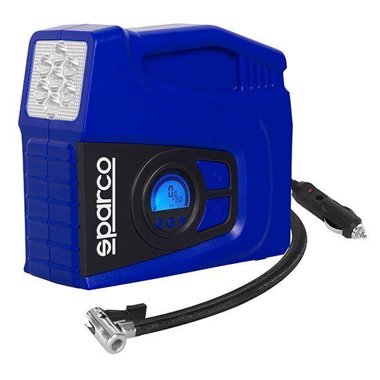 Compresor Inflador De Neumaticos 12v Sparco Spt163 120w-0
