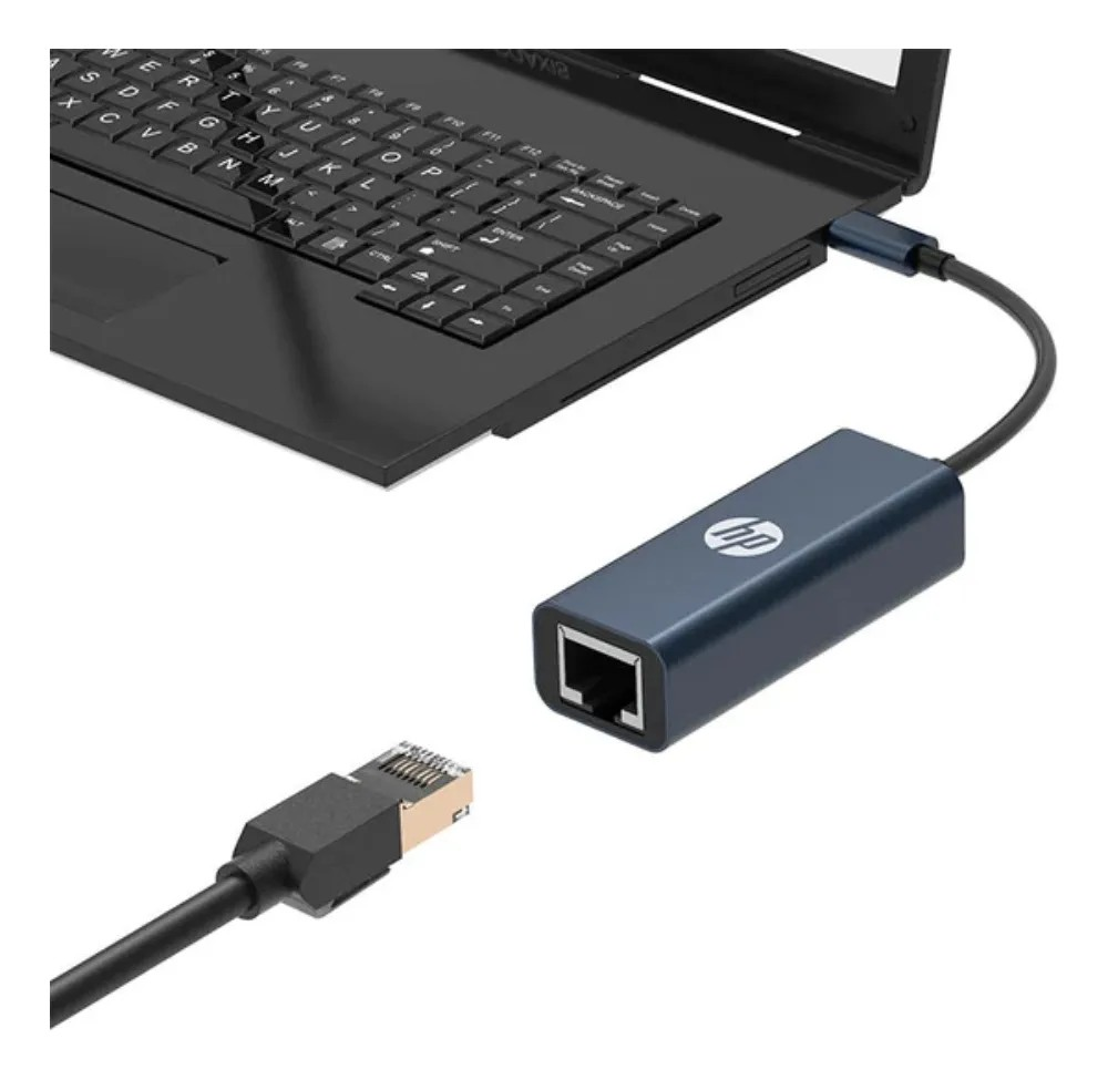 Adaptador Hp Usb C A Red Ethernet Rj45 Gigabit Dhc-ct208-2