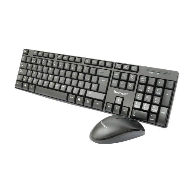 Kit Teclado Y Mouse Inalambrico Tecmaster TM-100512-2