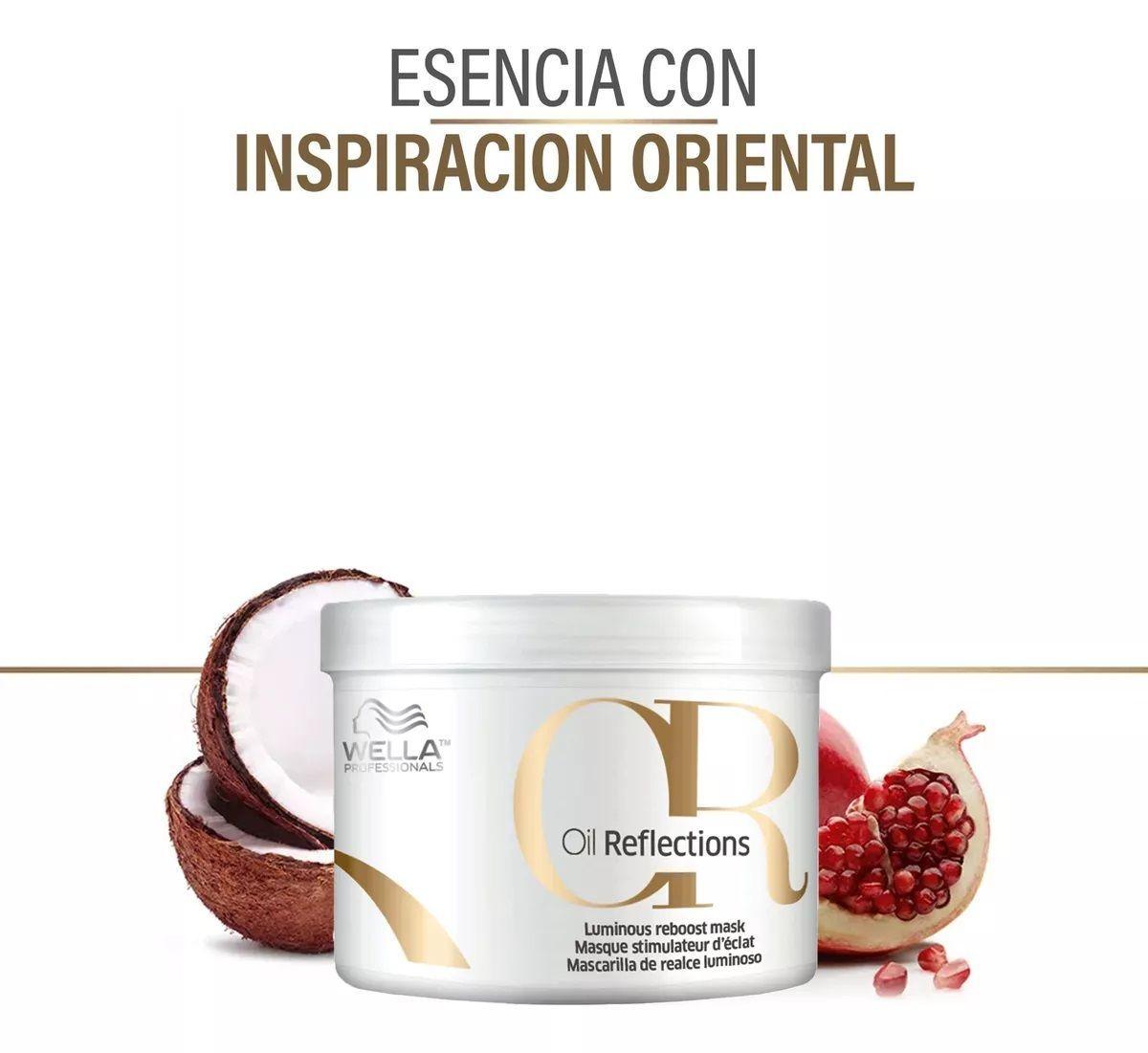 Wella Mask Oil Reflections 500ml Realzadora De Brillo-3