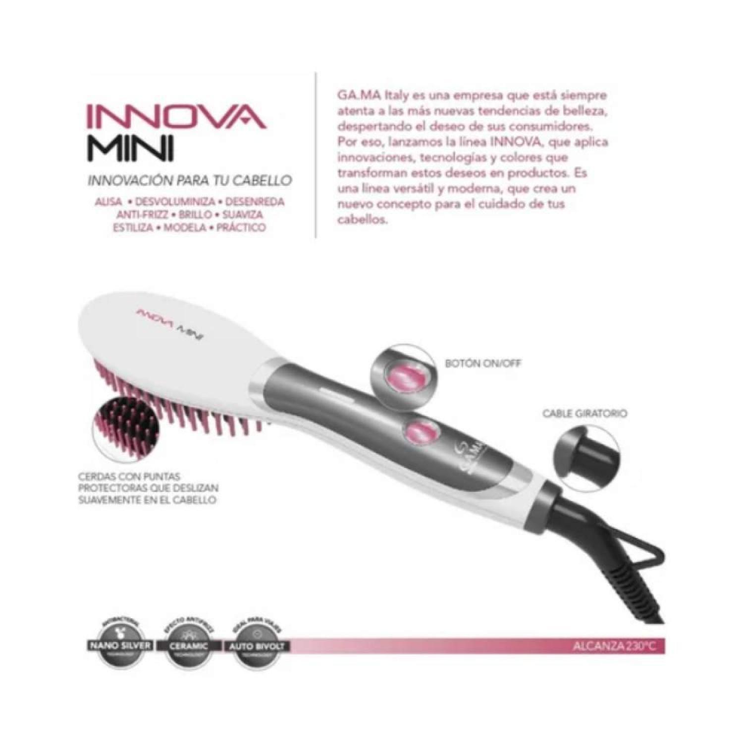 Plancha De Cabello Alisador Ga.ma Italy Innova Mini-3