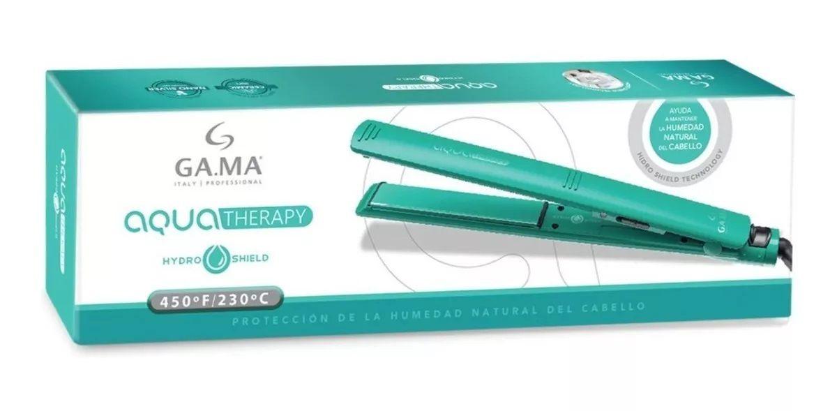 Plancha De Cabello Gama Eleganc Aqua Therapy Verde 110v/220v-4